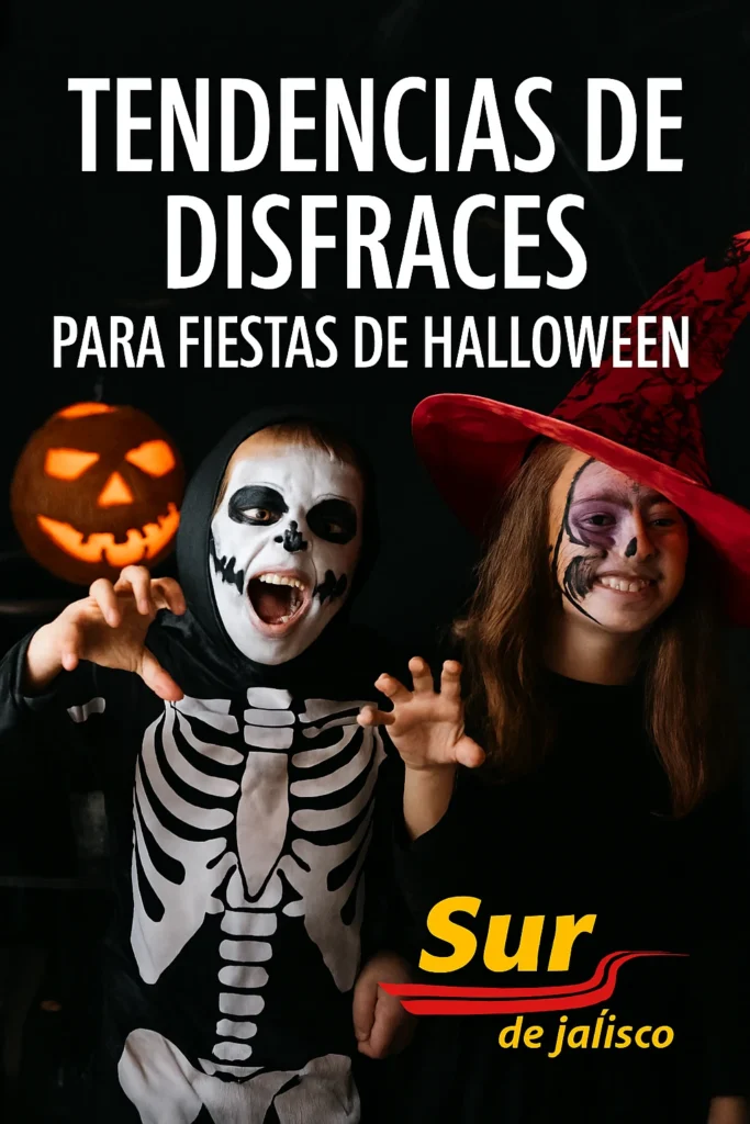 Tendencias de disfraces para fiestas de Halloween