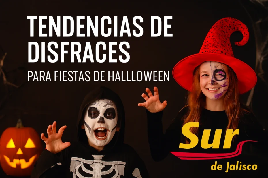 Tendencias de disfraces para fiestas de Halloween Sur de Jalisco