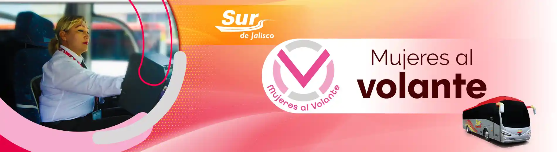 Mujeres al volante con Sur de Jalisco
