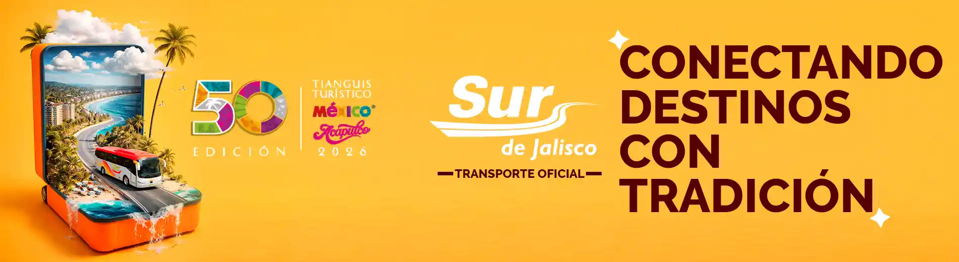 Tianguis Turístico Acapulco 2026 con Sur de Jalisco