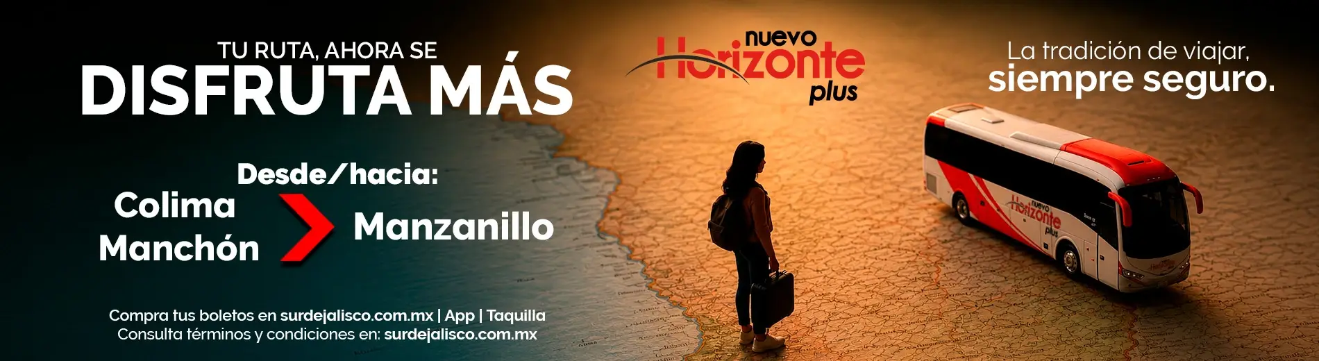 Viaja de Colima Manchón a Manzanillo con Sur de Jalisco
